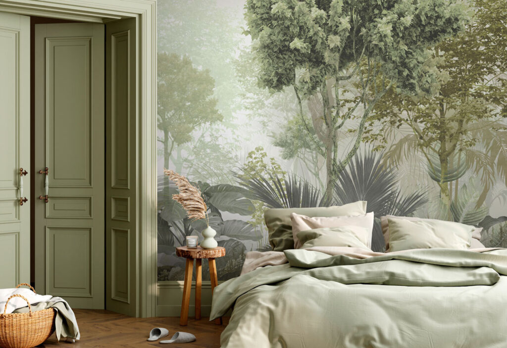 Bosque verde matinal — interior 2