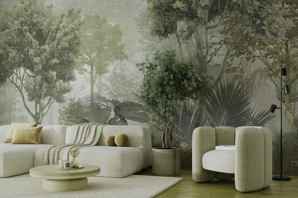 Bosque verde matinal — interior 4