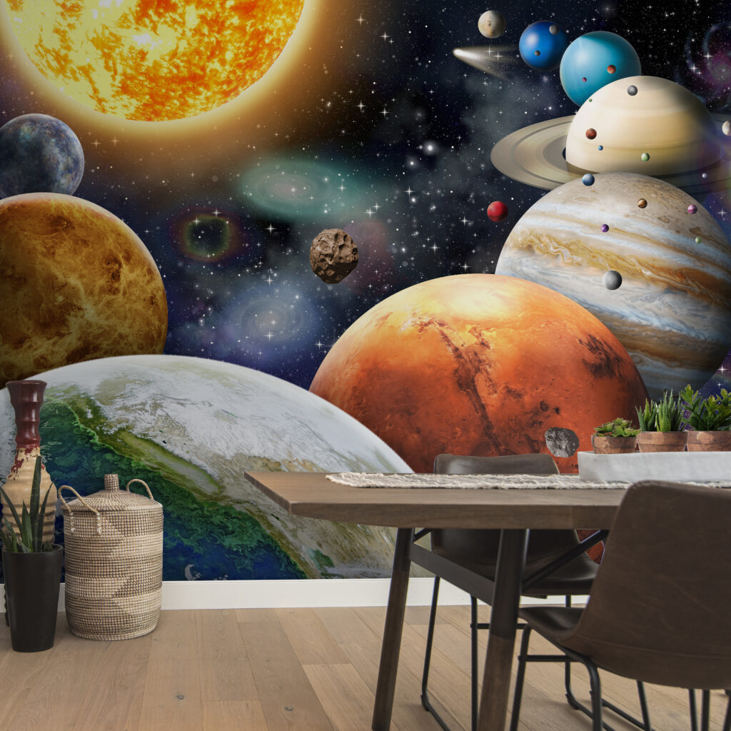 Junto a los planetas — interior 3