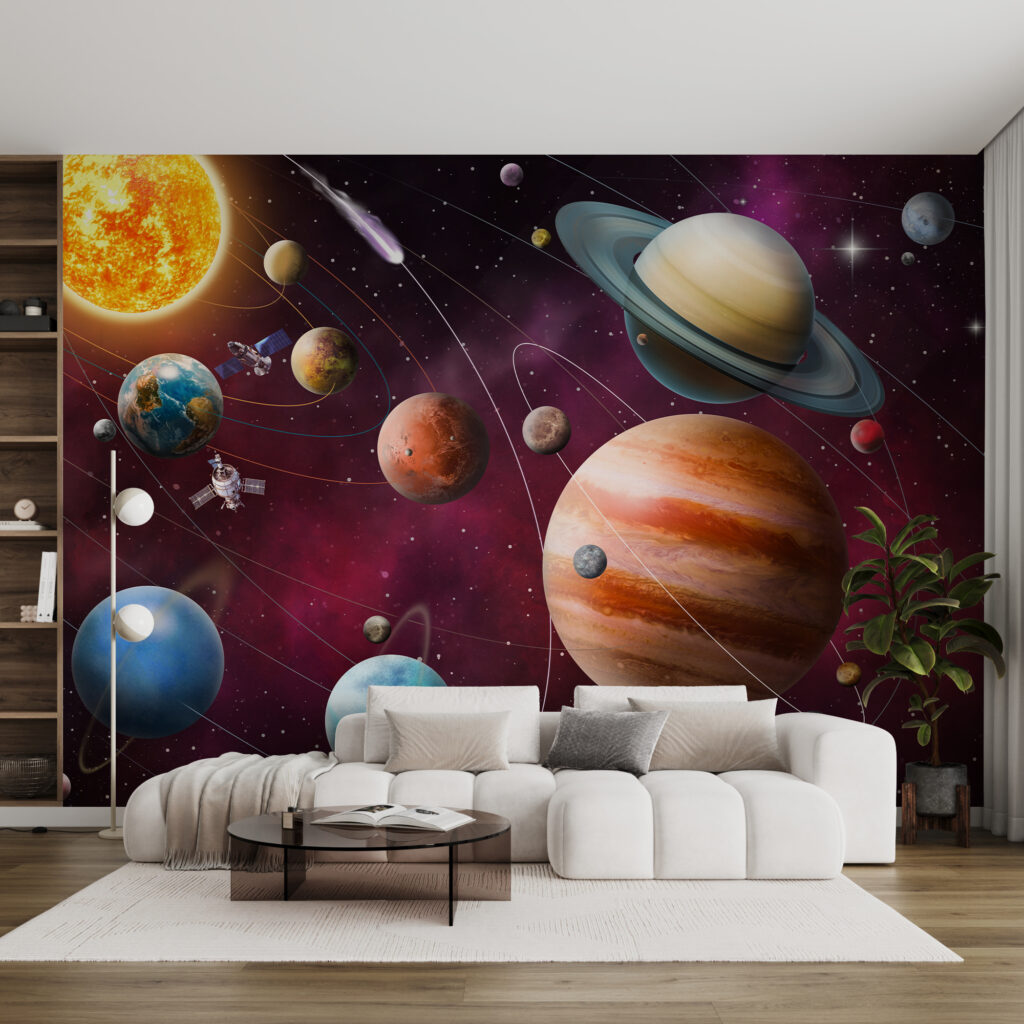 Planetas en el espacio — interior 2