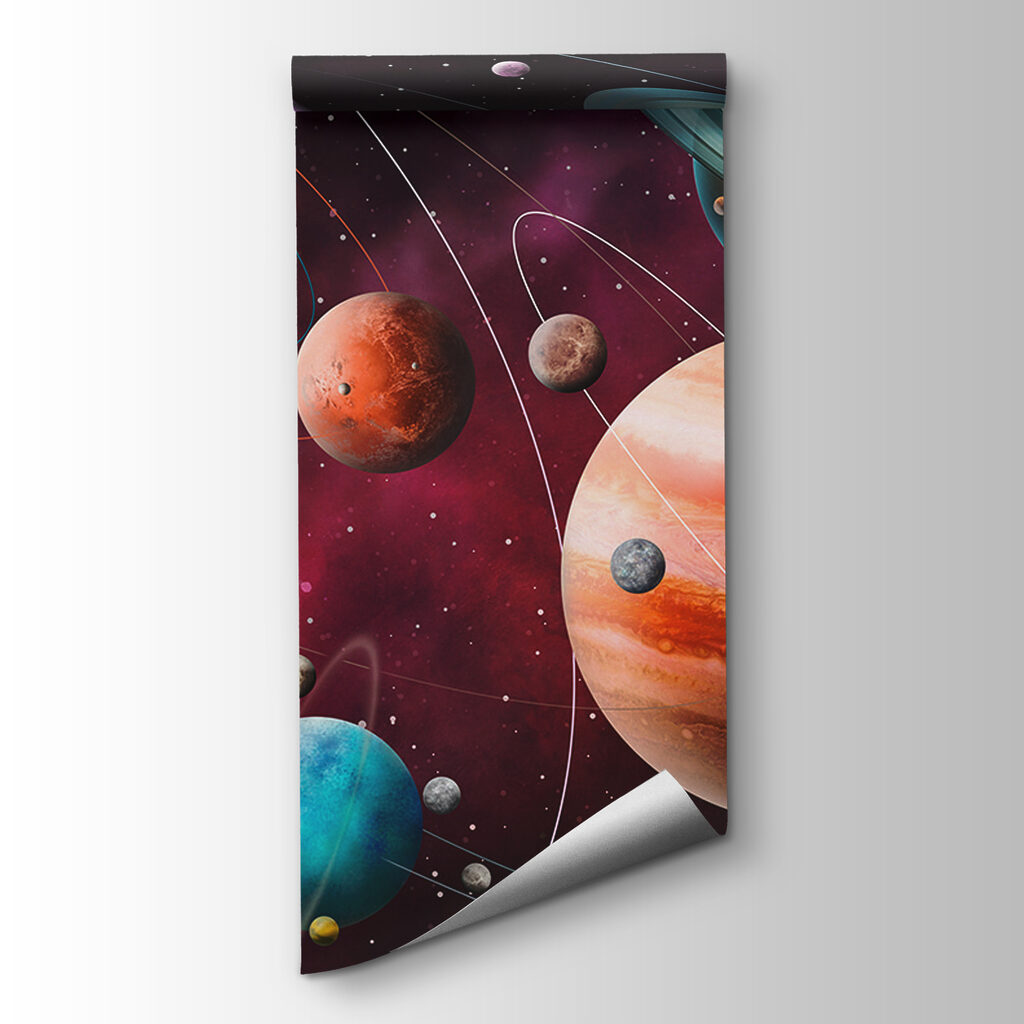 Planetas en el espacio — vista del producto