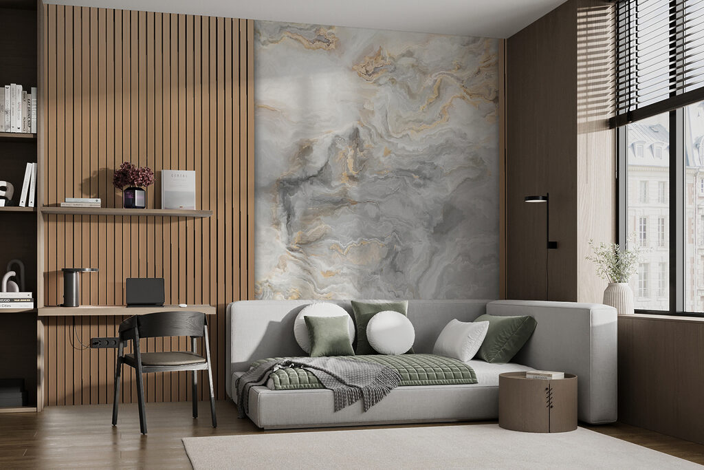 Listones cálidos y vetas — interior 5
