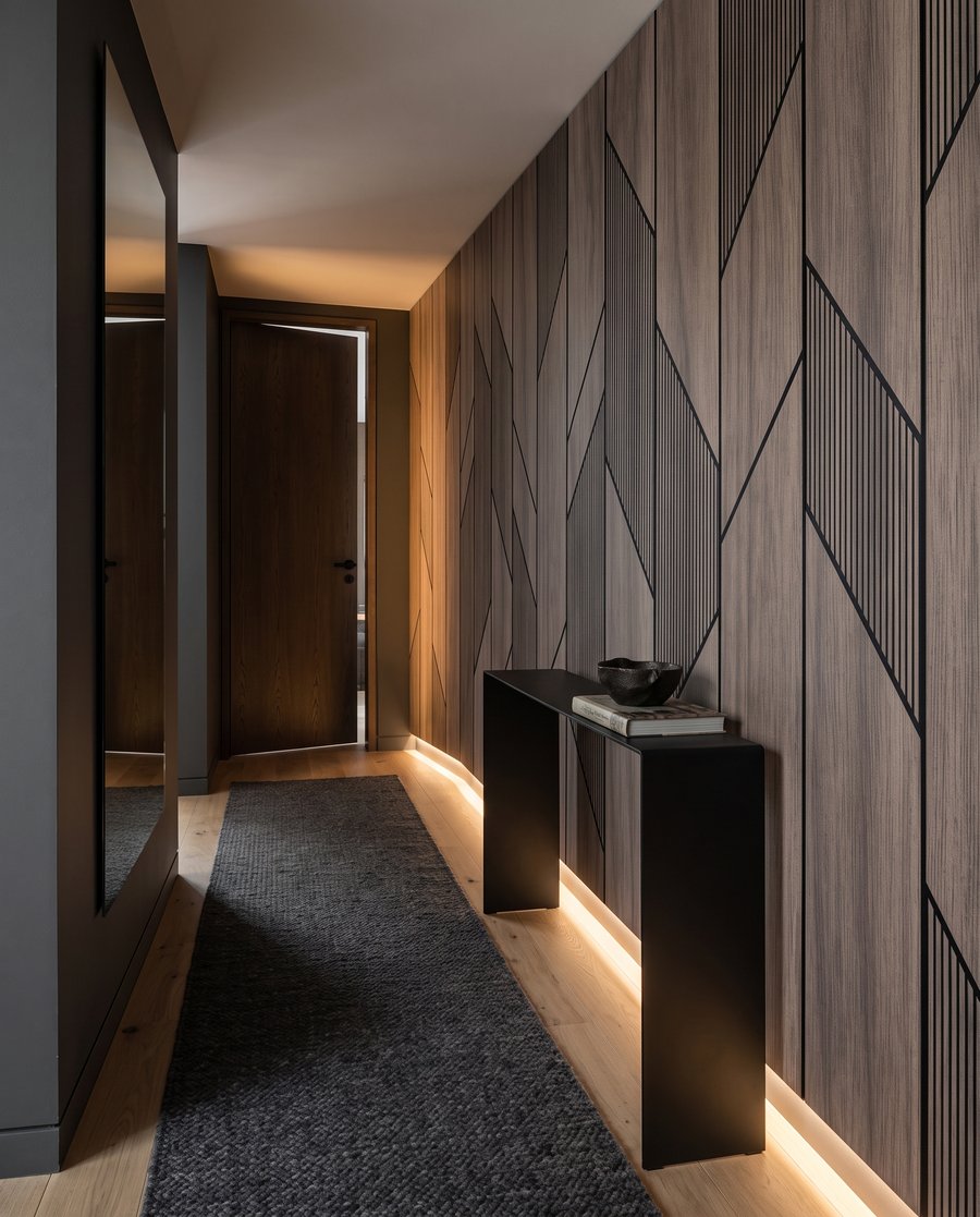 Franjas oscuras estriadas — interior 5