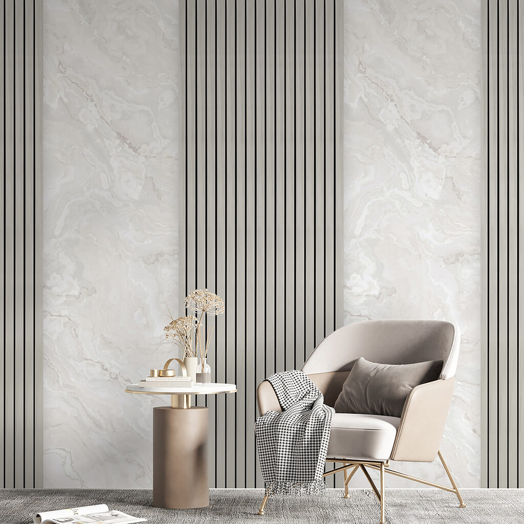 Paneles claros con rayas — interior 4