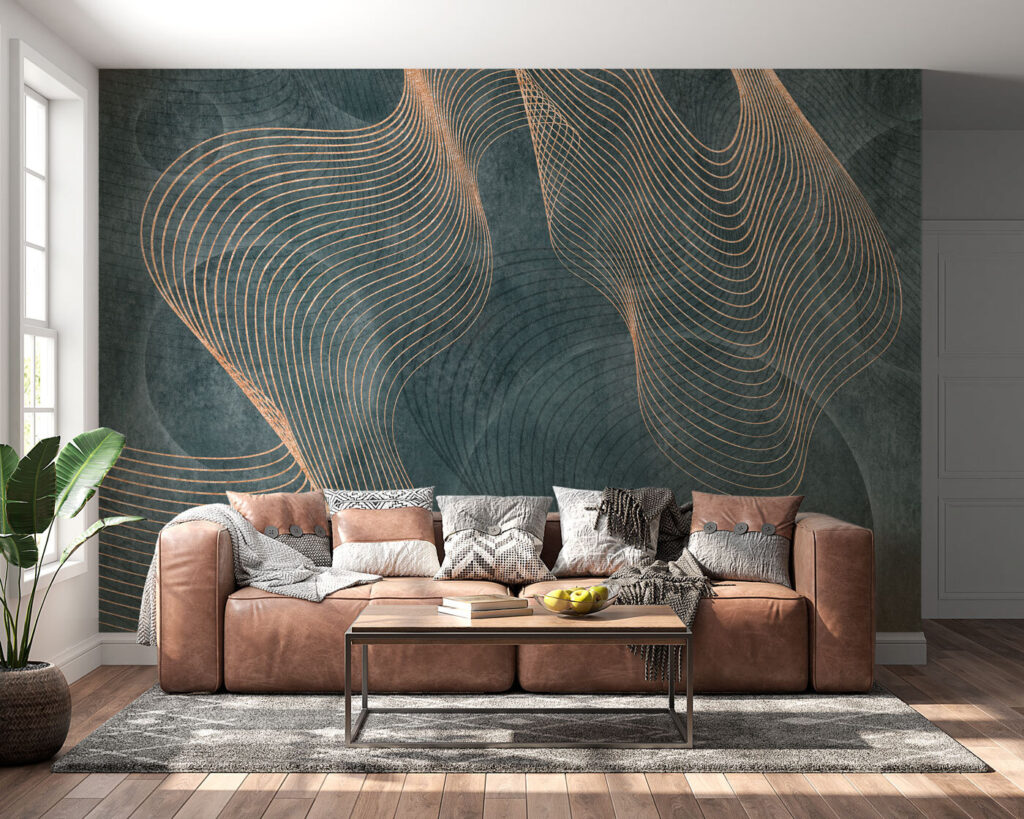 Líneas doradas — interior 1