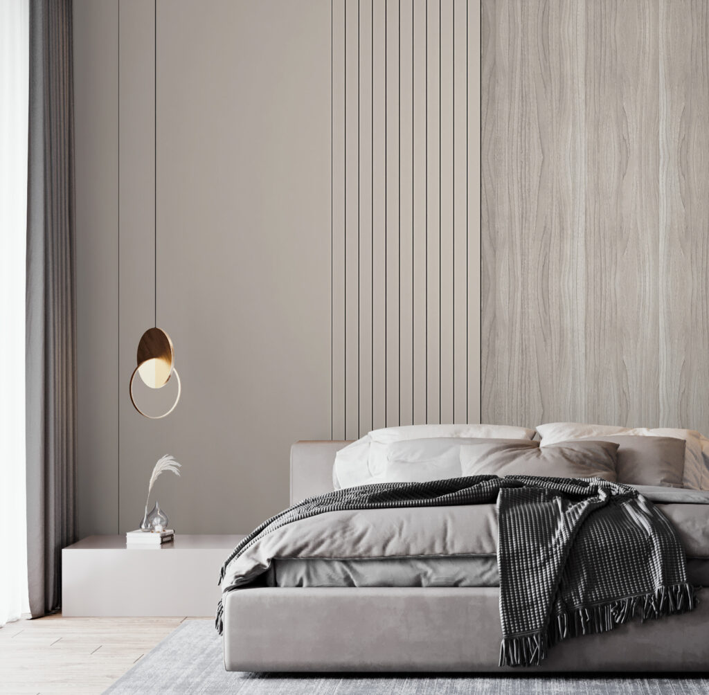Franjas tranquilas en taupe — interior 2