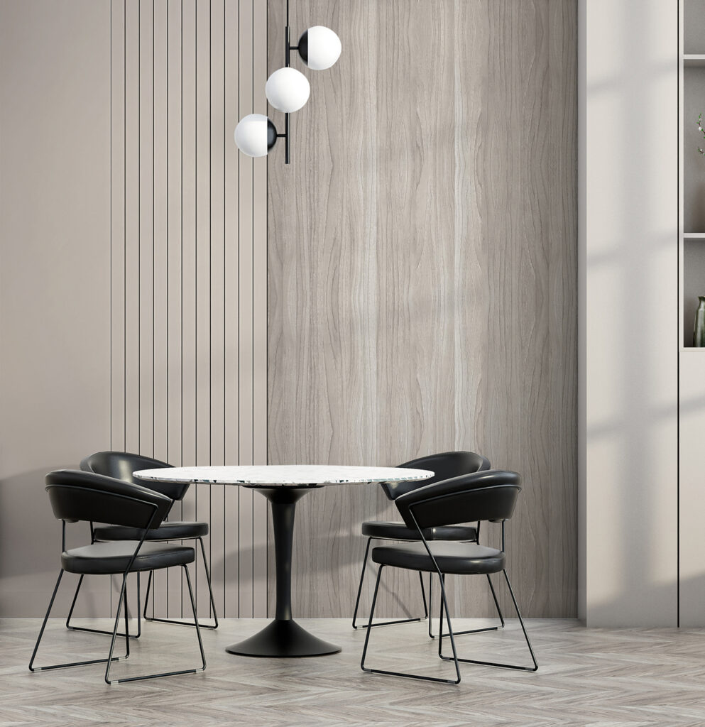 Franjas tranquilas en taupe — interior 4