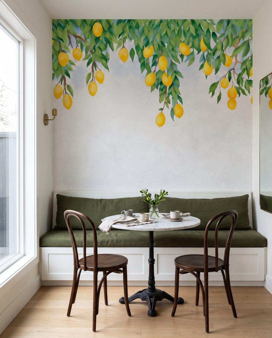 Limones sobre gris — interior 2