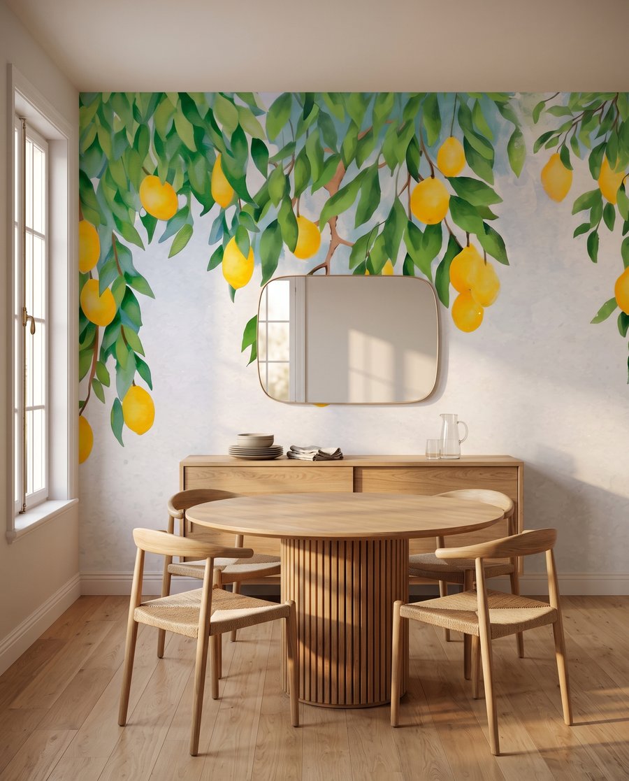 Limones sobre gris — interior 3