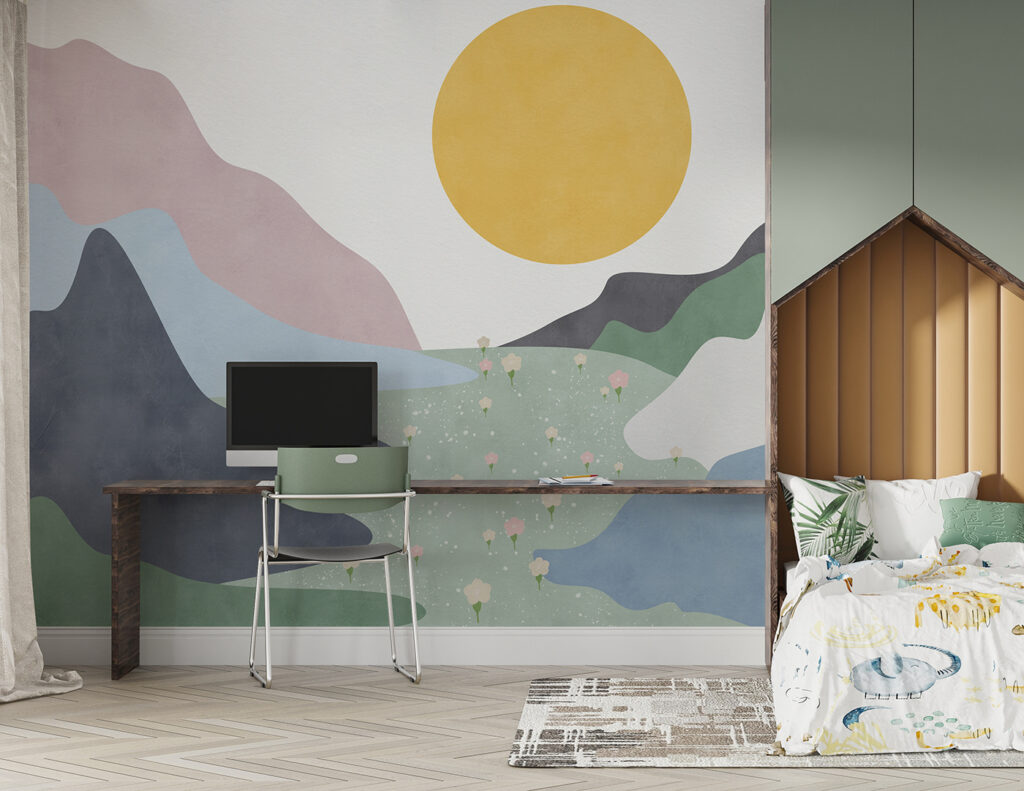 Valle soleado de colores — interior 3