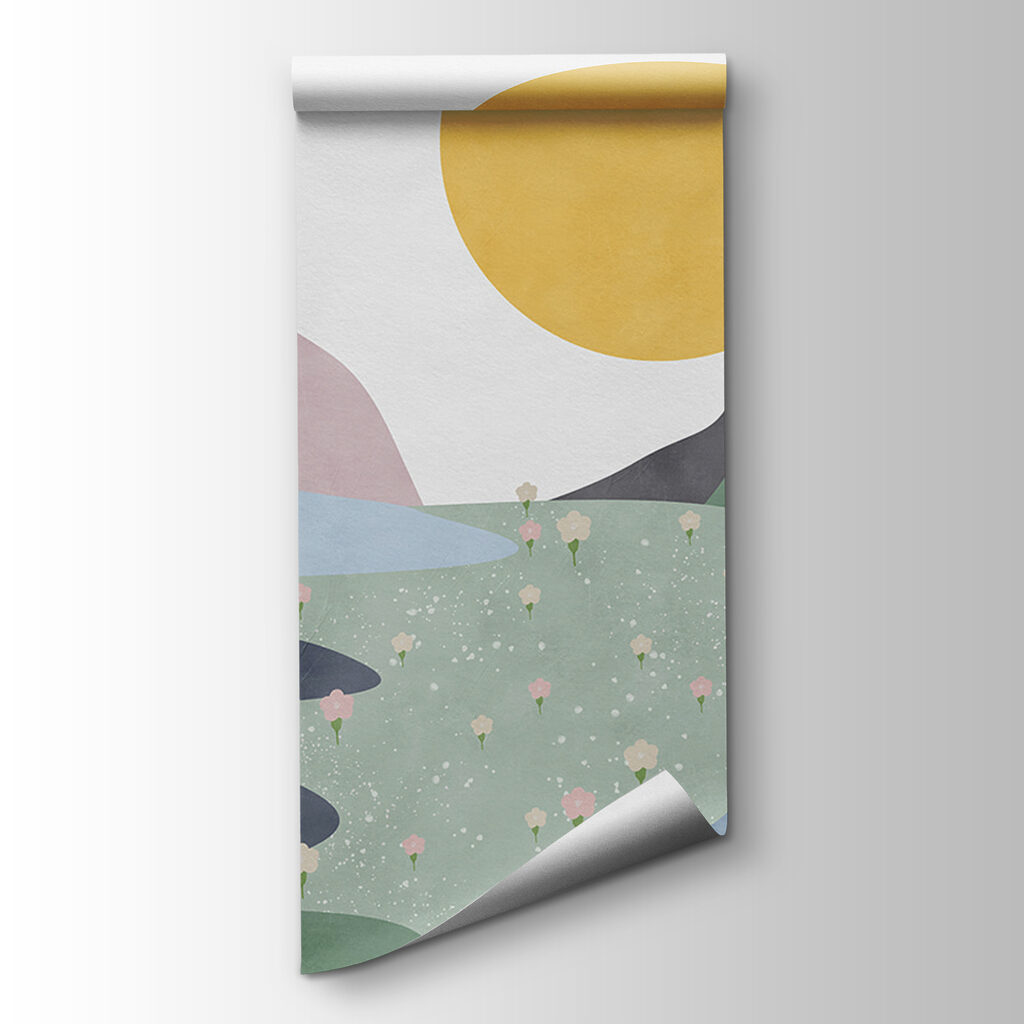 Valle soleado de colores — vista del producto