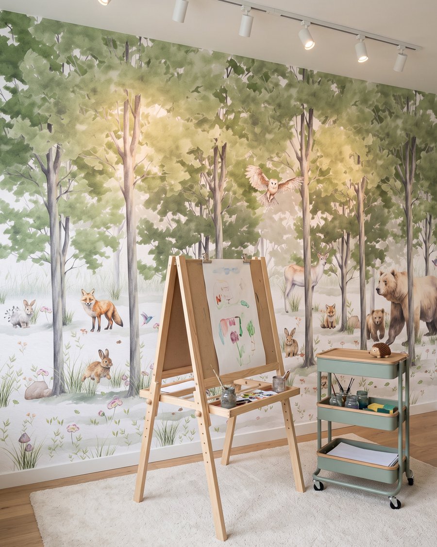Animales en el claro — interior 4