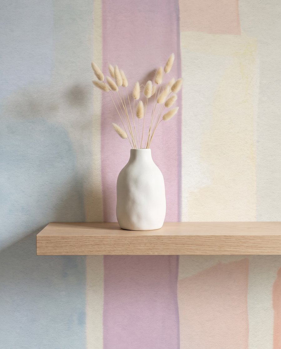Trazos estrechos en pastel — detalle
