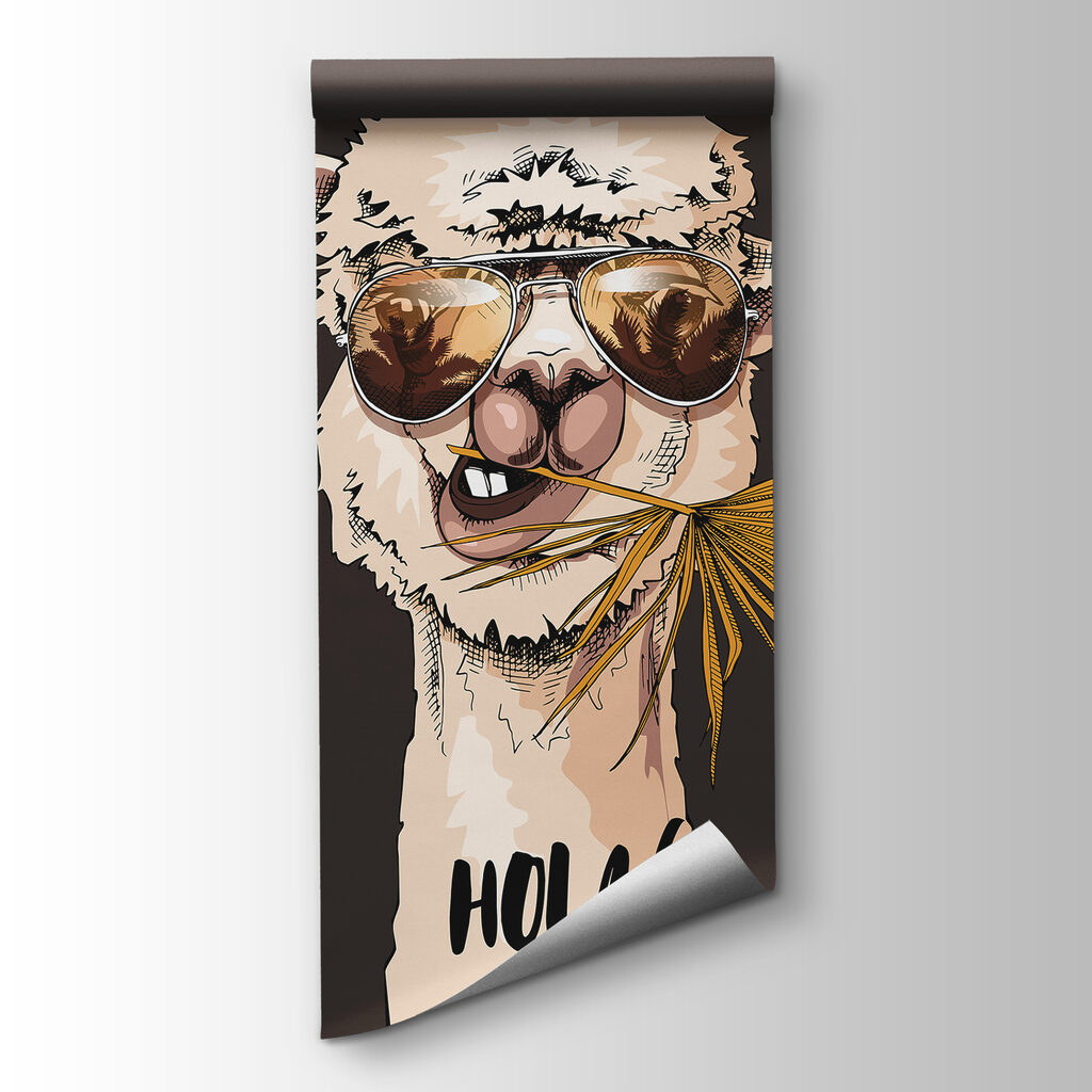 Llama con gafas — vista del producto