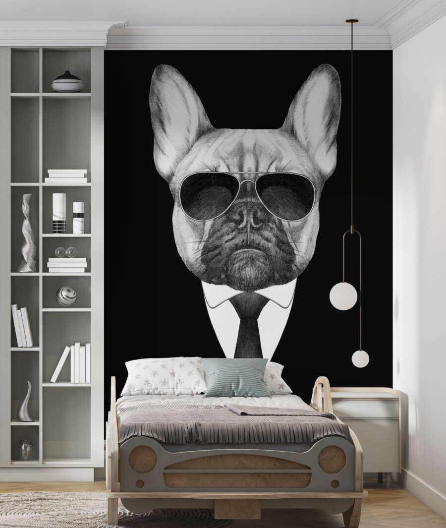 Bulldog con traje — interior 2
