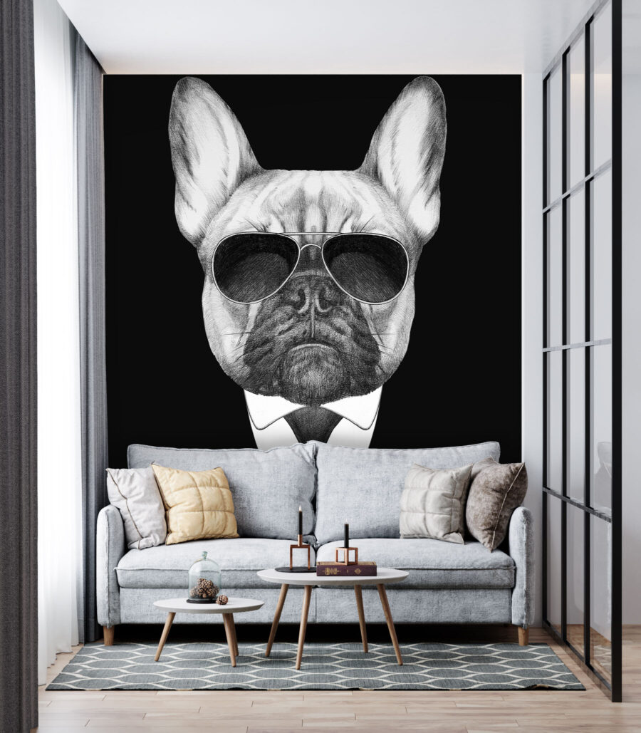 Bulldog con traje — interior 3