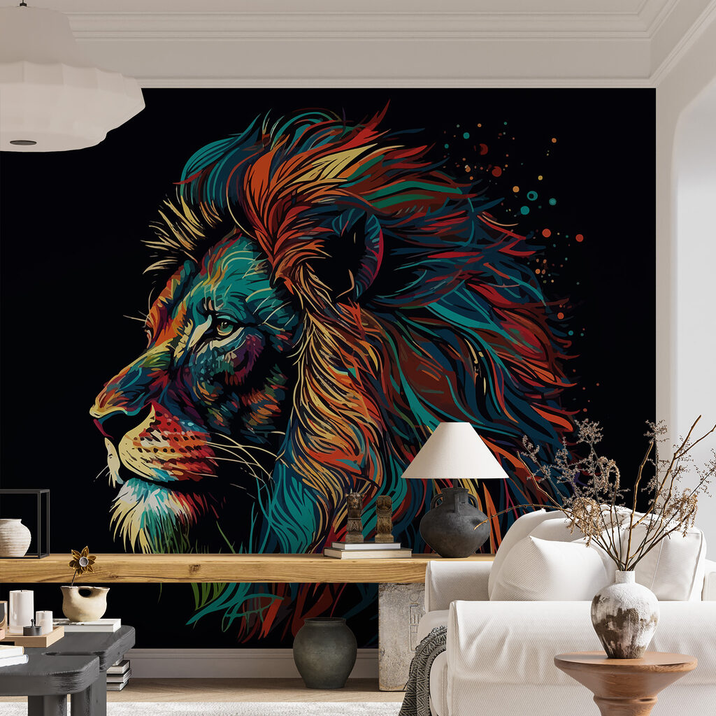 León de melena ardiente — interior 5