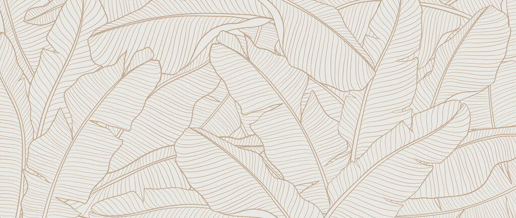 Hojas beige con líneas — diseño completo