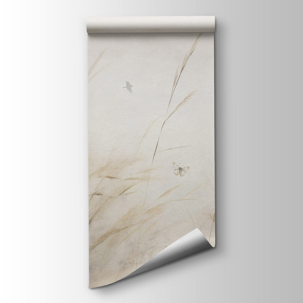 Pájaros sobre tallos pálidos — vista del producto