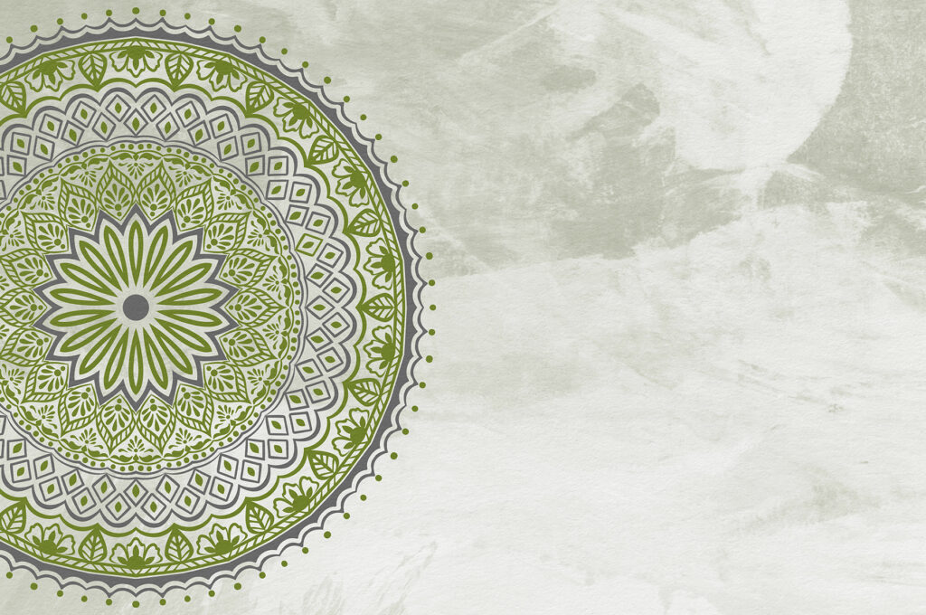 Mandala de encaje — diseño completo