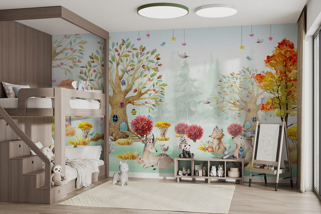 Amigos en la casita — interior 6