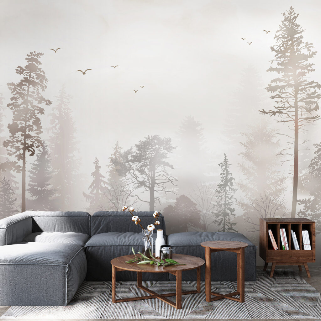 Pinos entre la neblina — interior 4