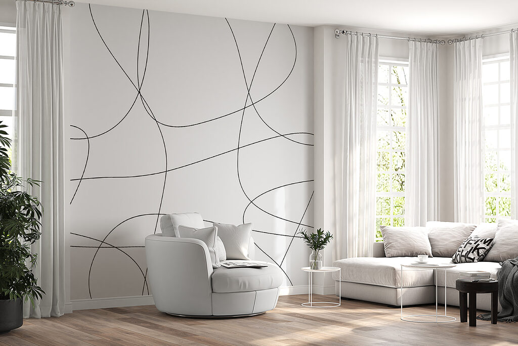 Líneas negras sueltas — interior 3