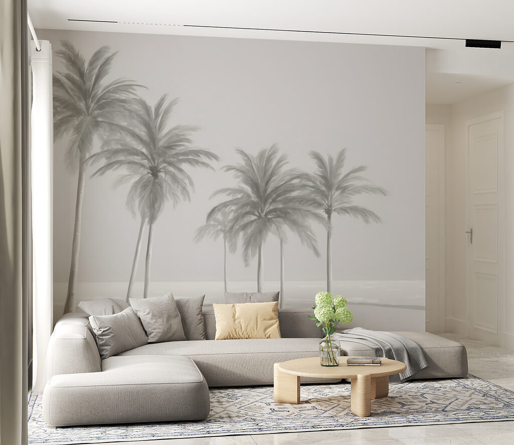Palmeras en la costa — interior 3