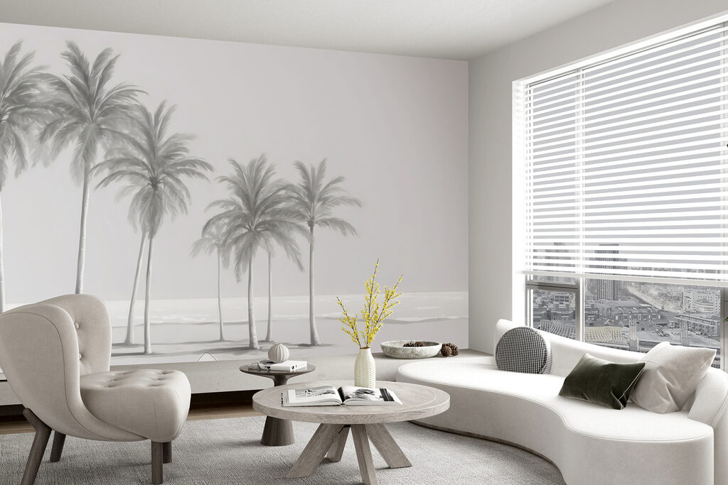 Palmeras en la costa — interior 1