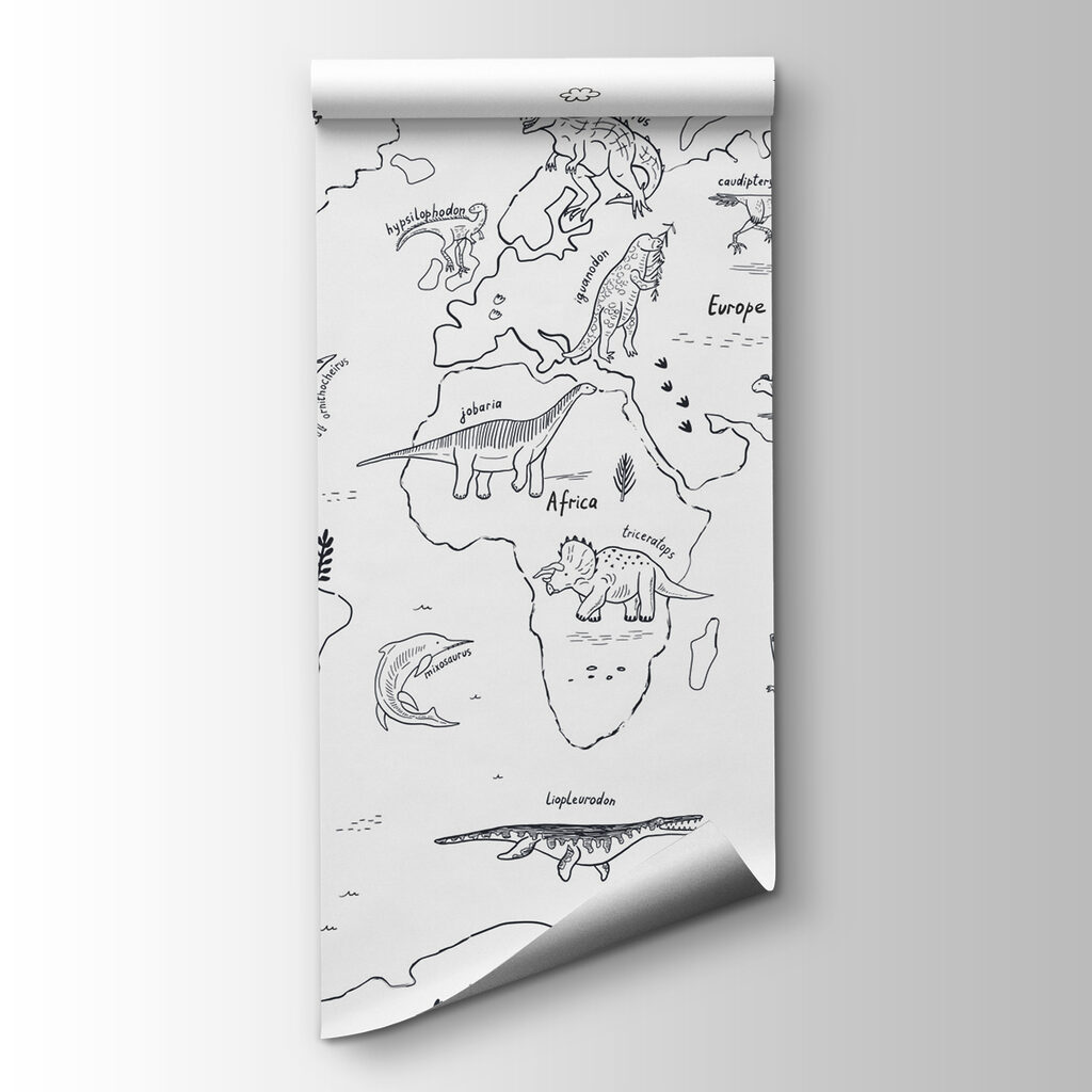 Mapa animal del mundo — vista del producto