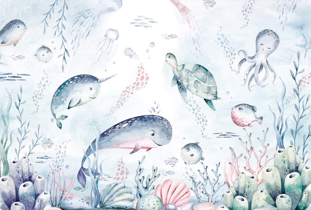 Pequeños animales marinos — diseño completo