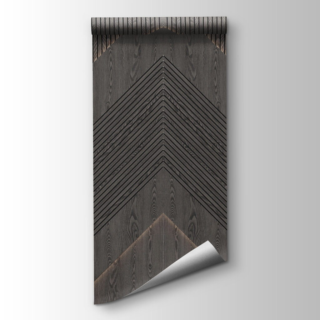 Zigzag de líneas oscuras — vista del producto