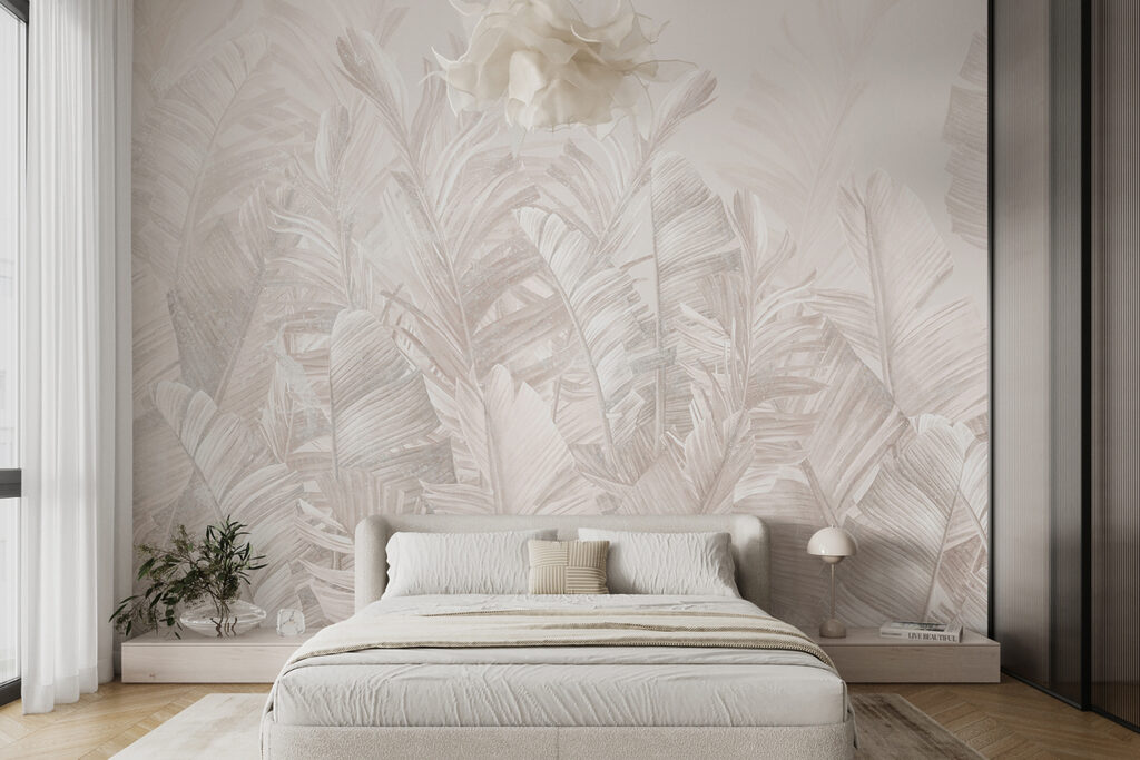 Hojas tropicales pálidas — interior 3