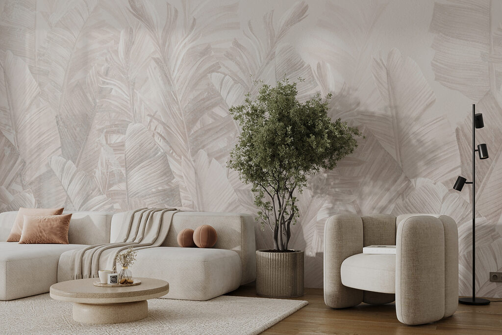 Hojas tropicales pálidas — interior 7