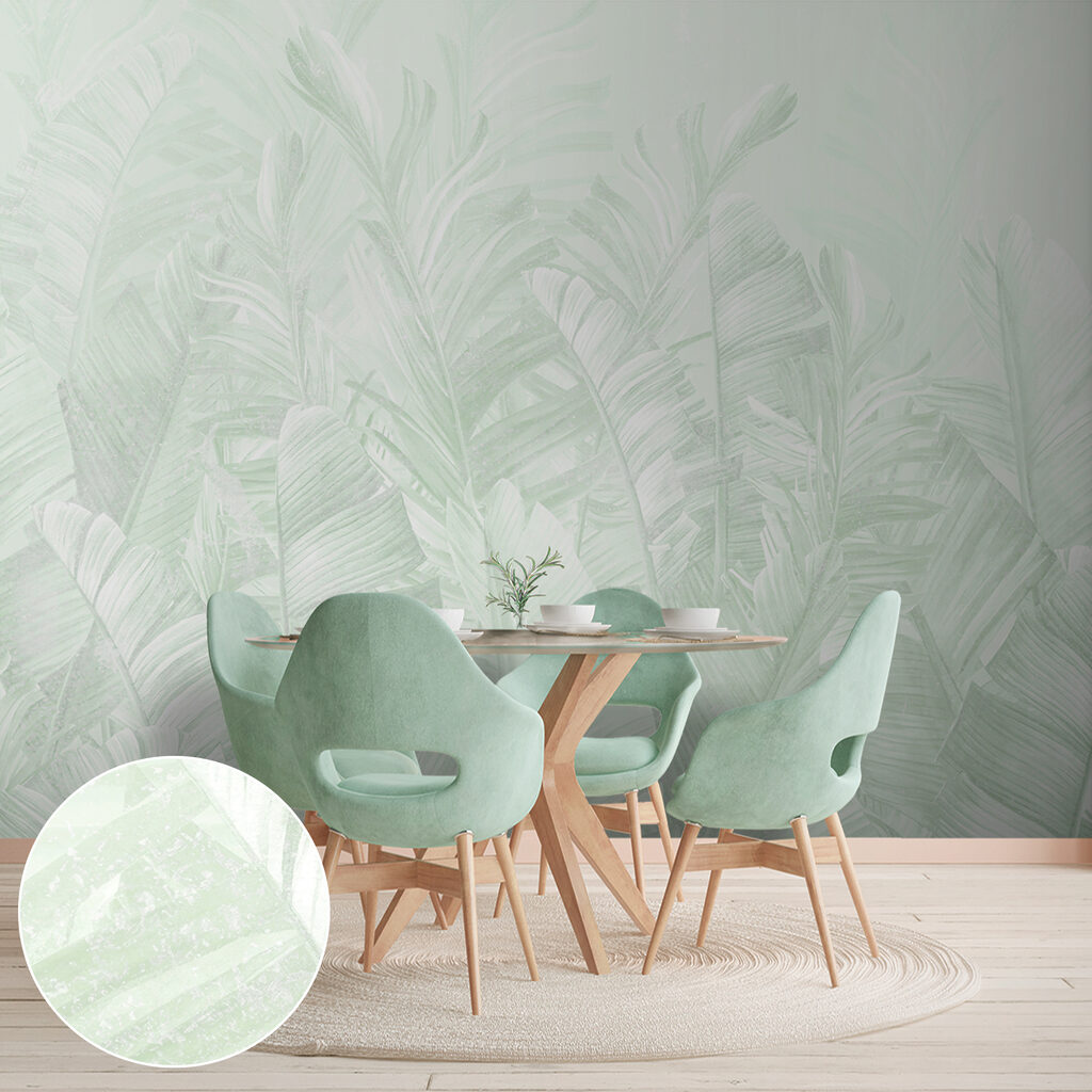 Hojas tropicales pálidas — interior 5