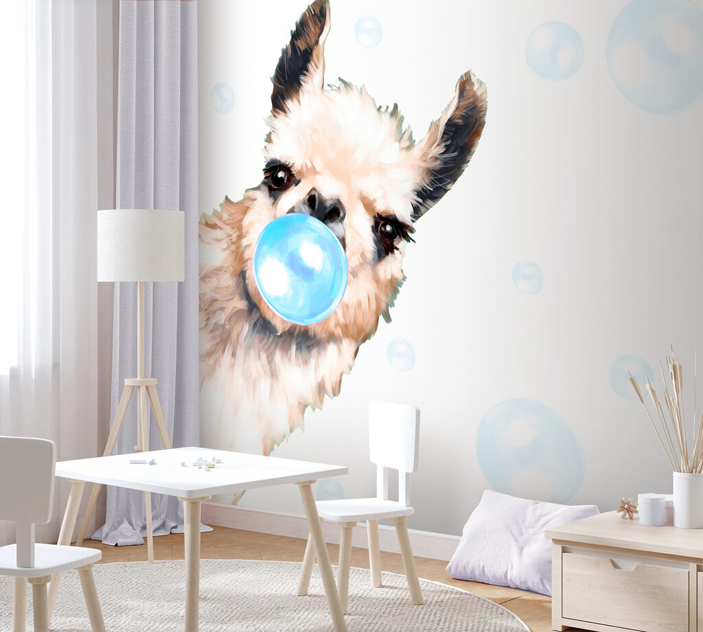 Llama hace una pompa — interior 2