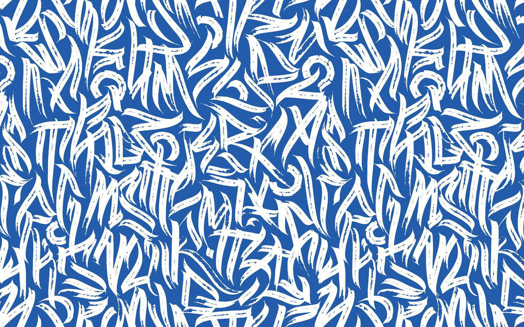 Trazos de grafiti — diseño completo