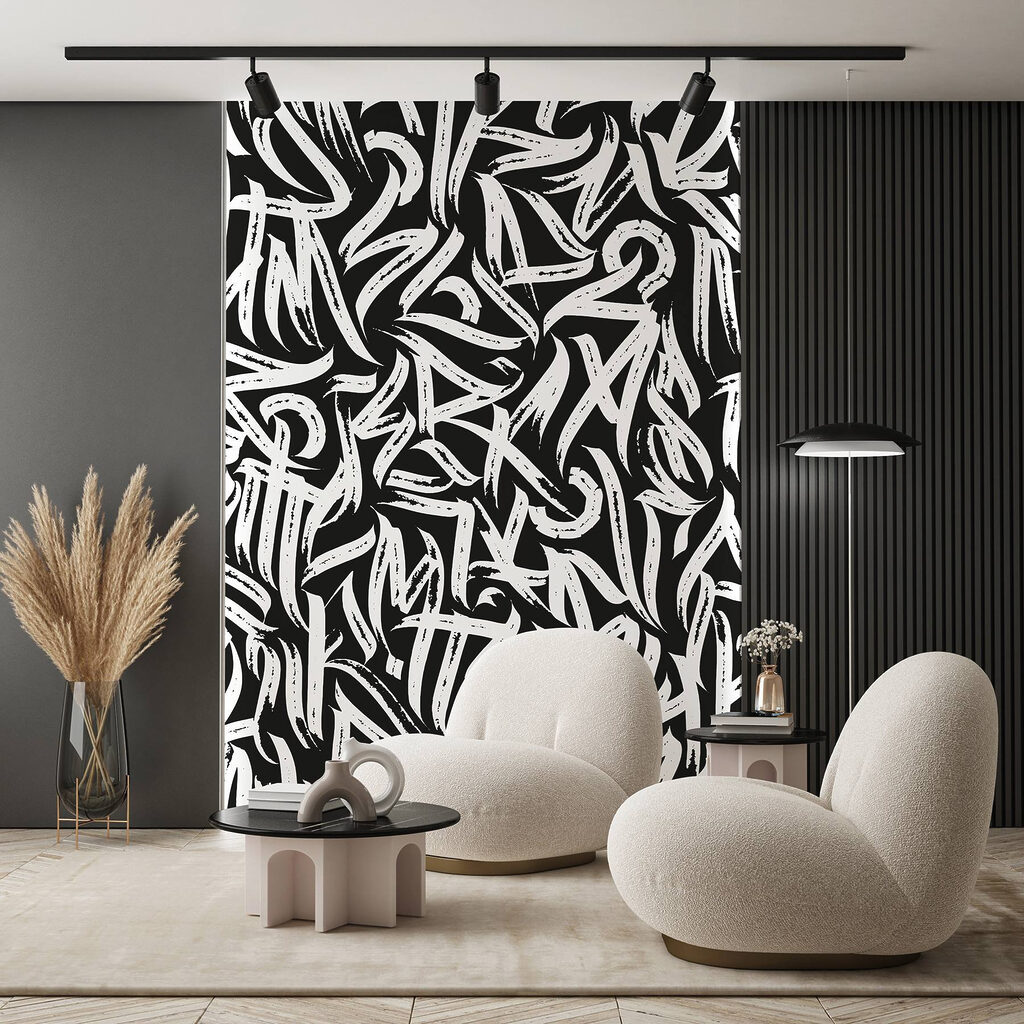 Trazos de grafiti — interior 1