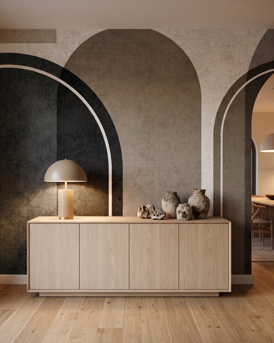 Juego de arcos — interior 1