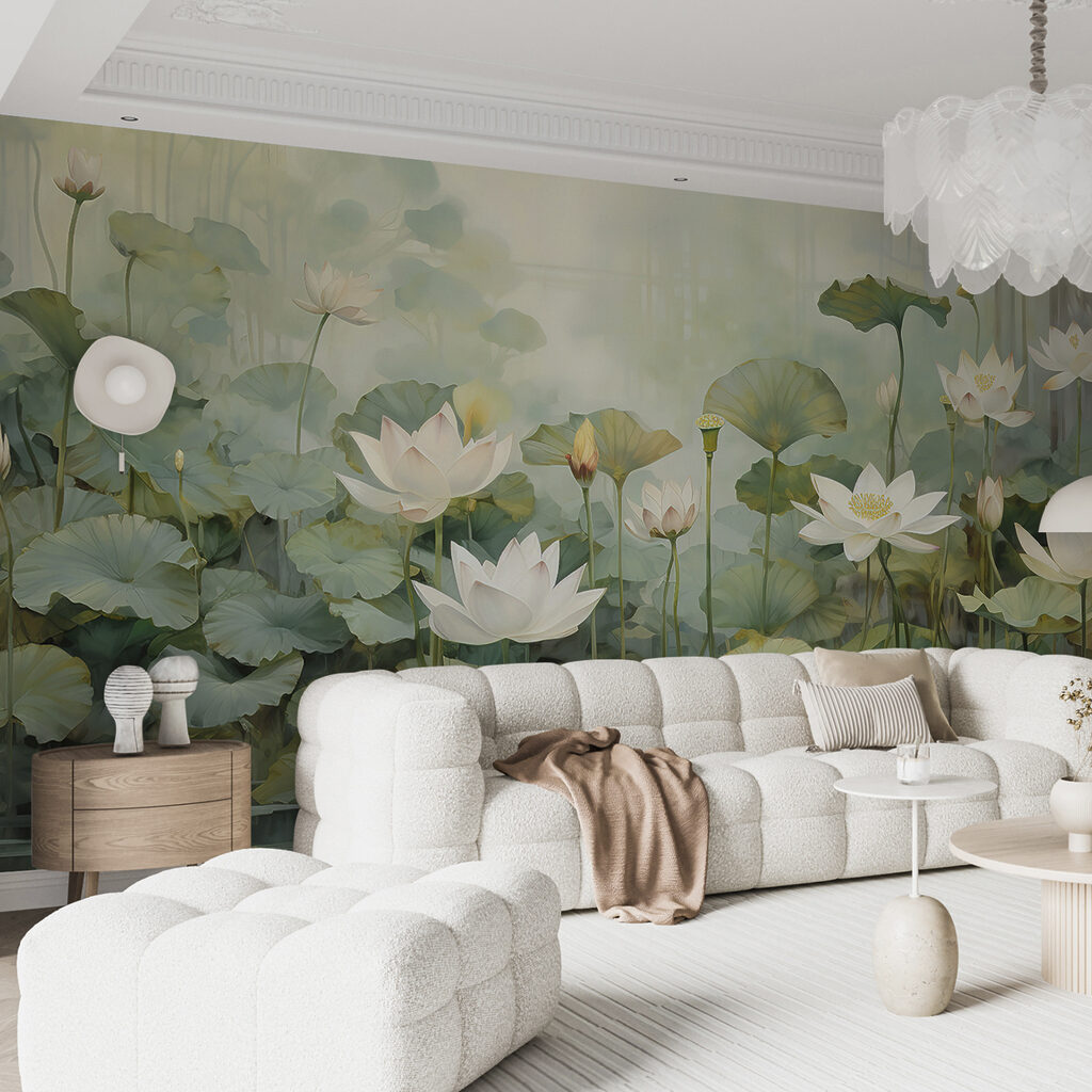 Lotos en niebla matinal — interior 2