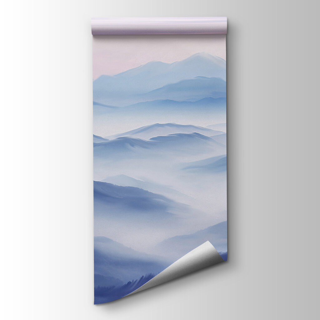 Crestas azules al amanecer — vista del producto