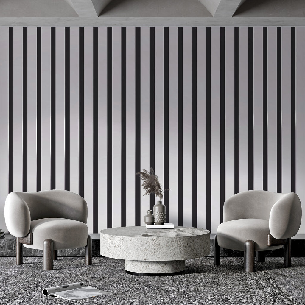 Franjas verticales estrechas — interior 2