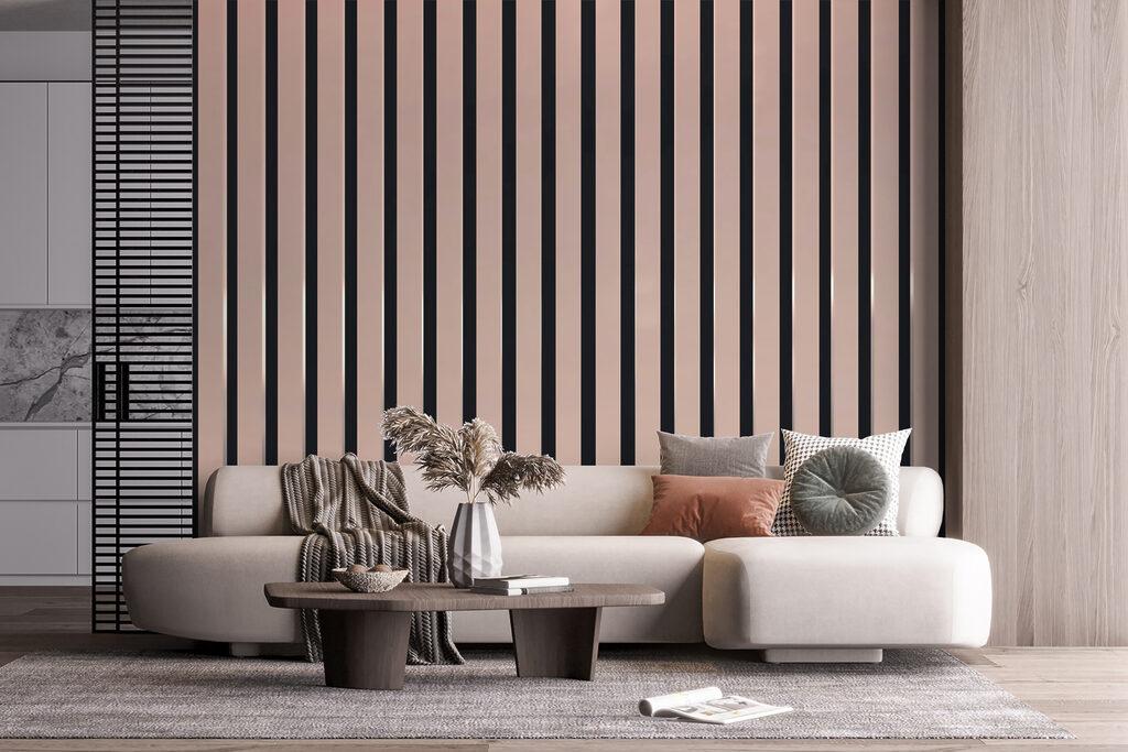 Franjas verticales estrechas — interior 3