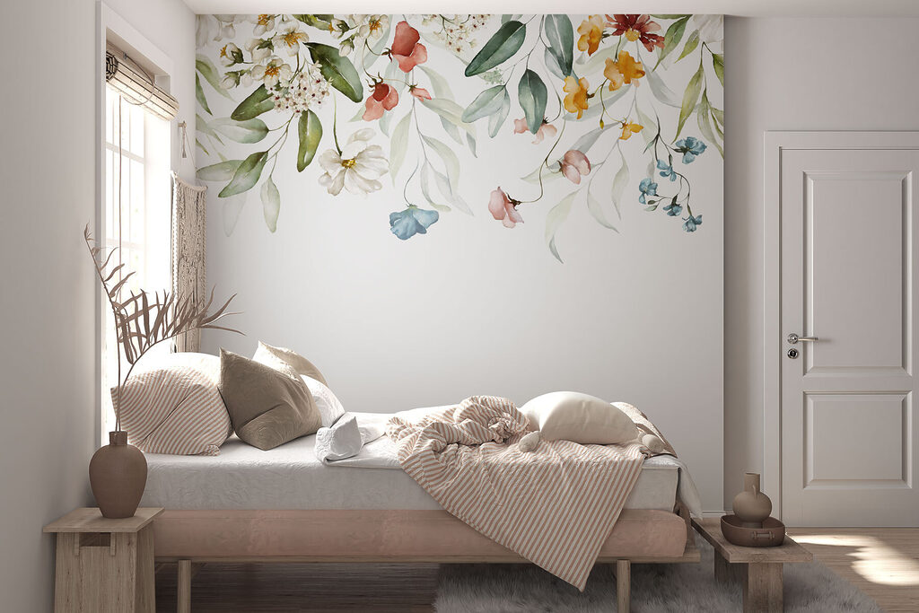 Ramas de flores colgantes — interior 2
