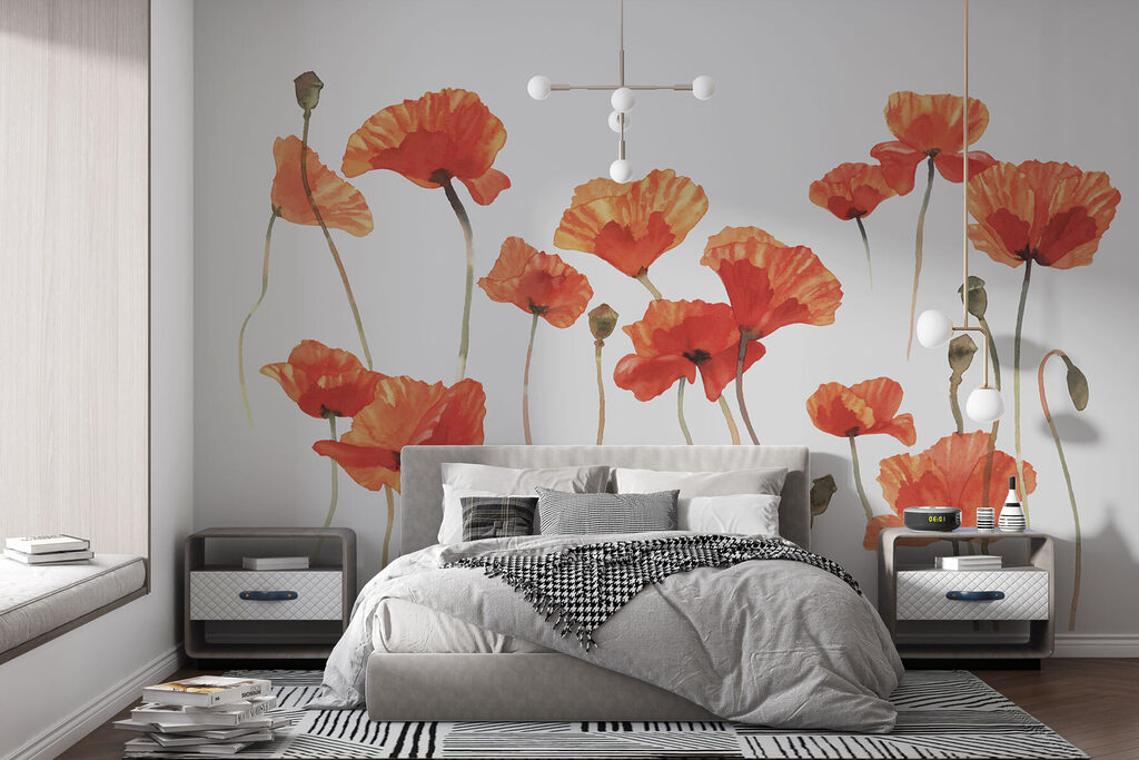 Amapolas de tallo largo — interior 2