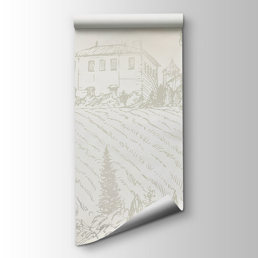 Villa sobre un viñedo — vista del producto