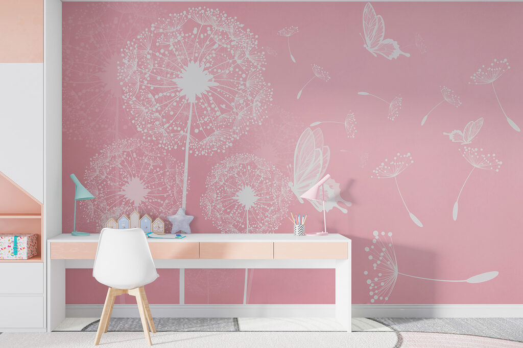 Mariposas y pelusas blancas — interior 1