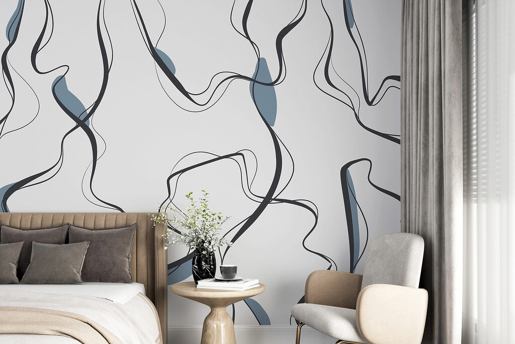 Líneas finas onduladas — interior 1