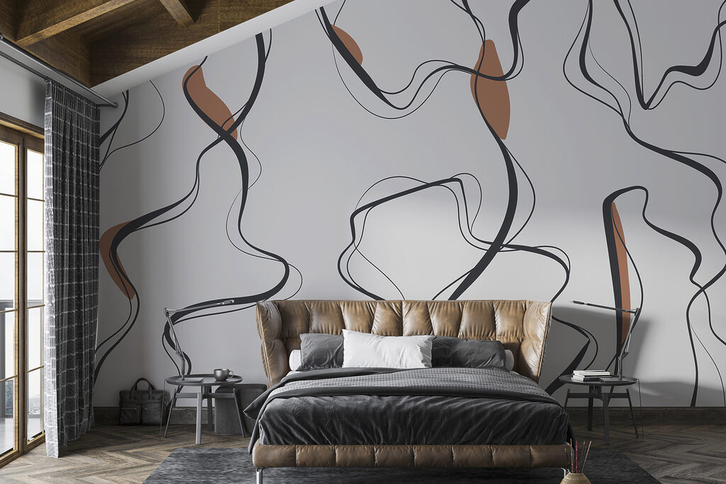 Líneas finas onduladas — interior 1