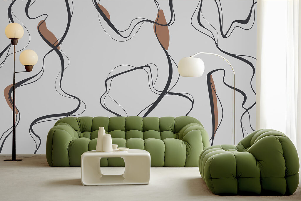 Líneas finas onduladas — interior 3